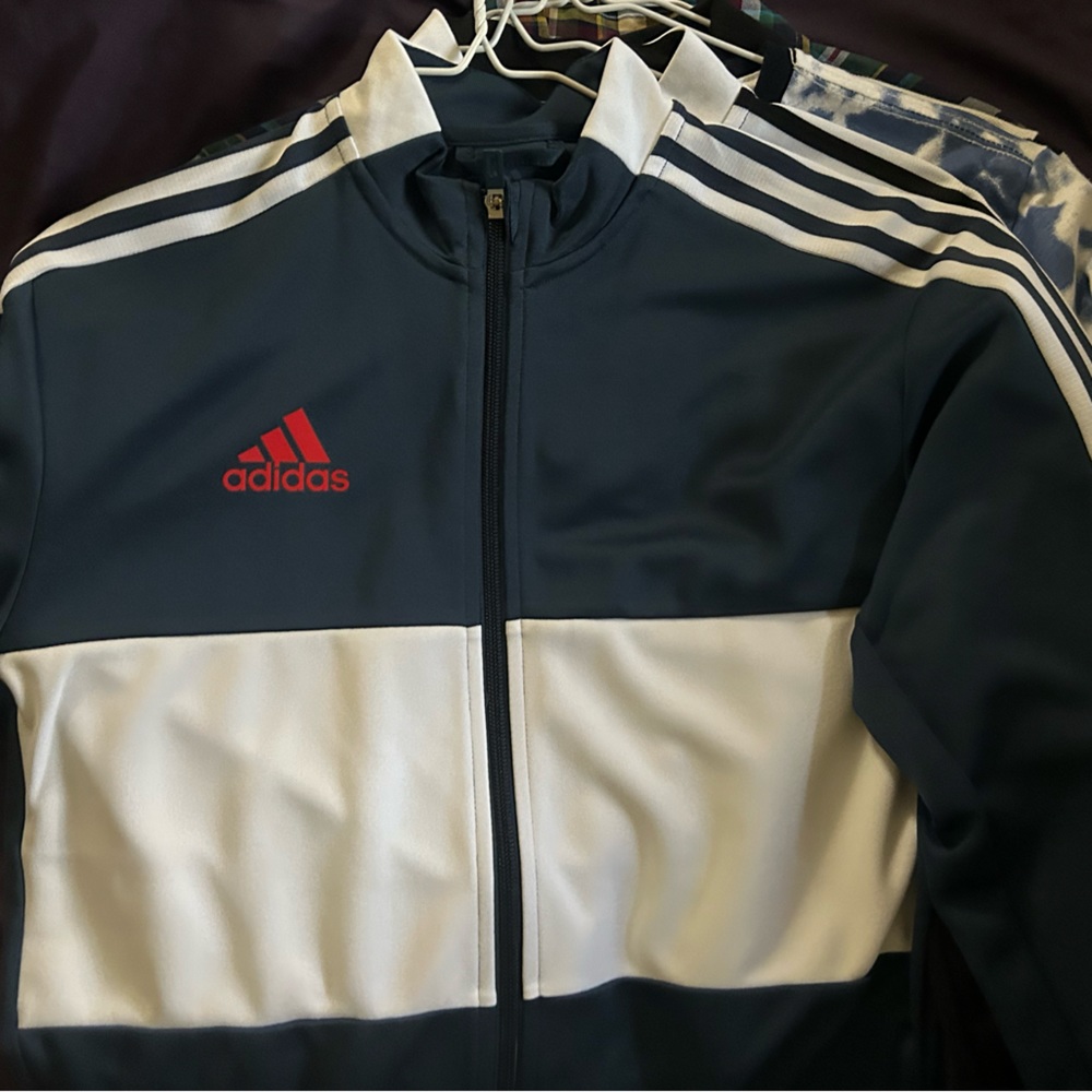 Adidas zip up jacket
